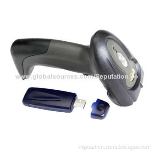 2.4GHz 1D Wireless Laser Barcode Scanner with <20mA Standby Current